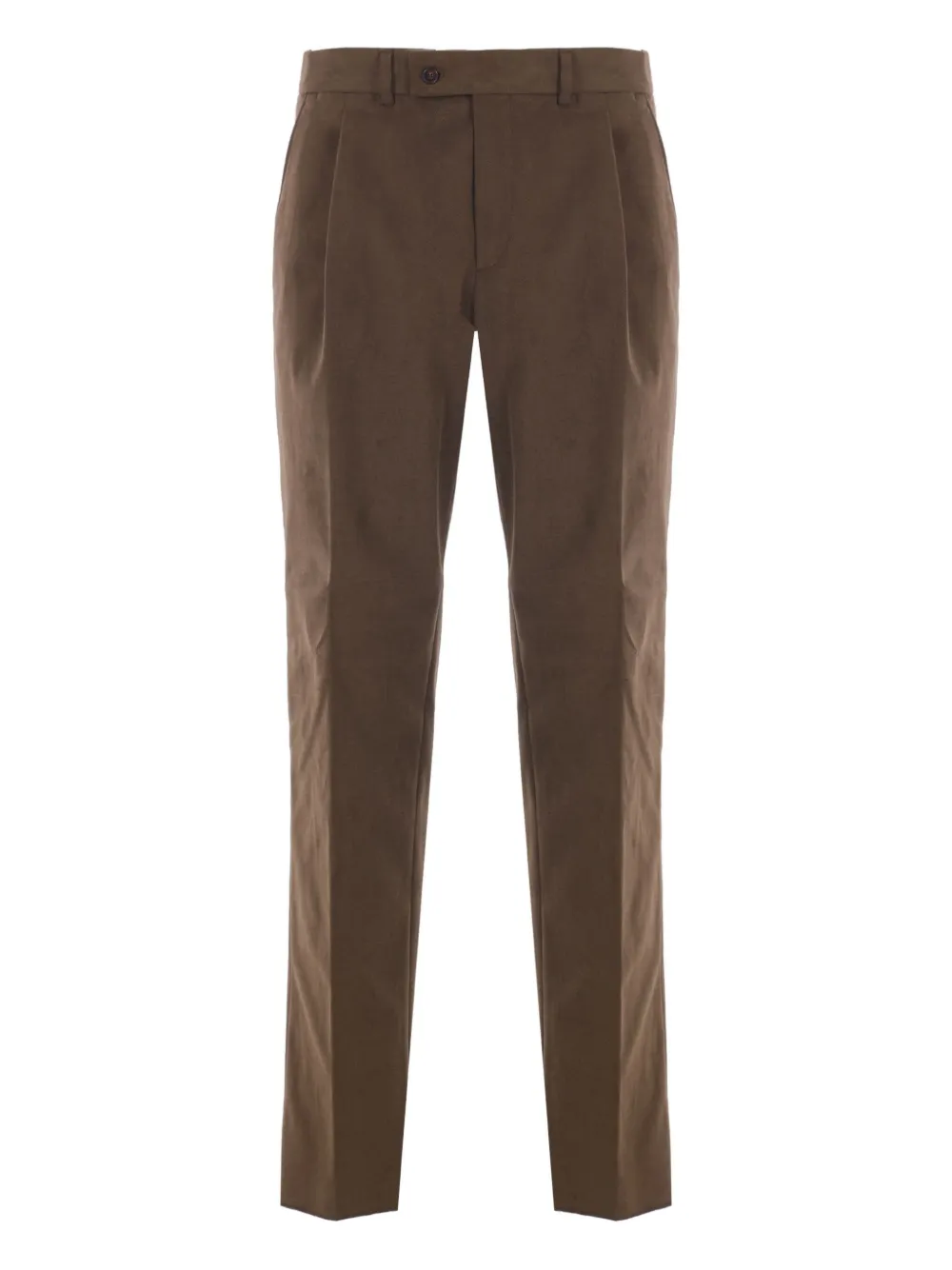 Вельветовые брюки со складками Caruso, коричневый
Вельветовые брюки со складками Caruso, коричневый