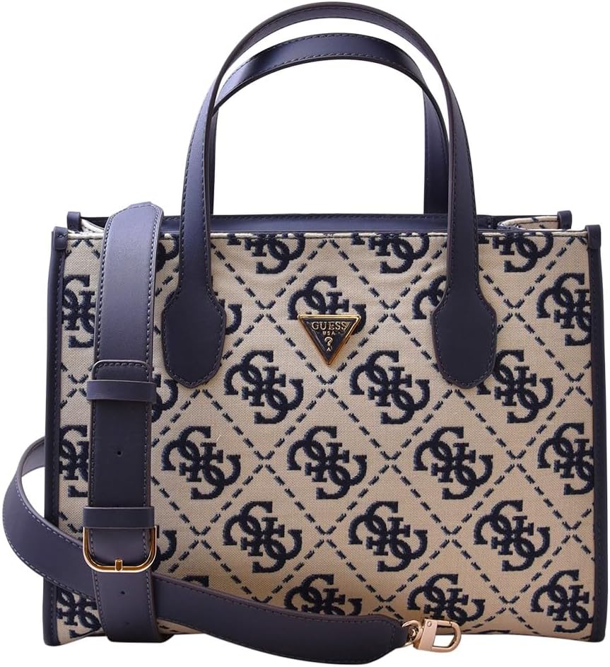 GUESS женская сумка Ruma Double Compartment Tote, Navy Logo
GUESS женская сумка Ruma Double Compartment Tote, Navy Logo