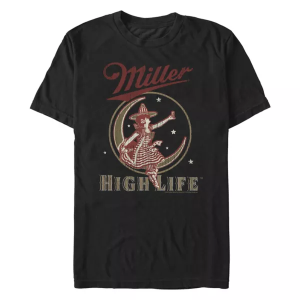 Футболка Miller High Life с логотипом в виде луны для больших размеров Licensed Character, черный
Футболка Miller High Life с логотипом в виде луны для больших размеров Licensed Character, черный