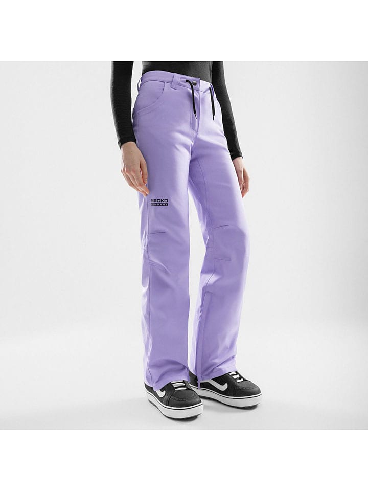 Брюки для лыж и сноуборда Siroko, фиолетовый
Брюки для лыж и сноуборда Siroko, фиолетовый