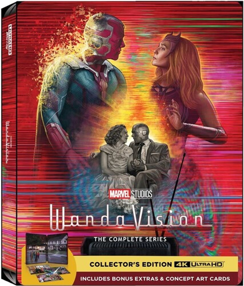 Диск 4K UHD Wandavision: Complete Series (Steelbook)
Диск 4K UHD Wandavision: Complete Series (Steelbook)