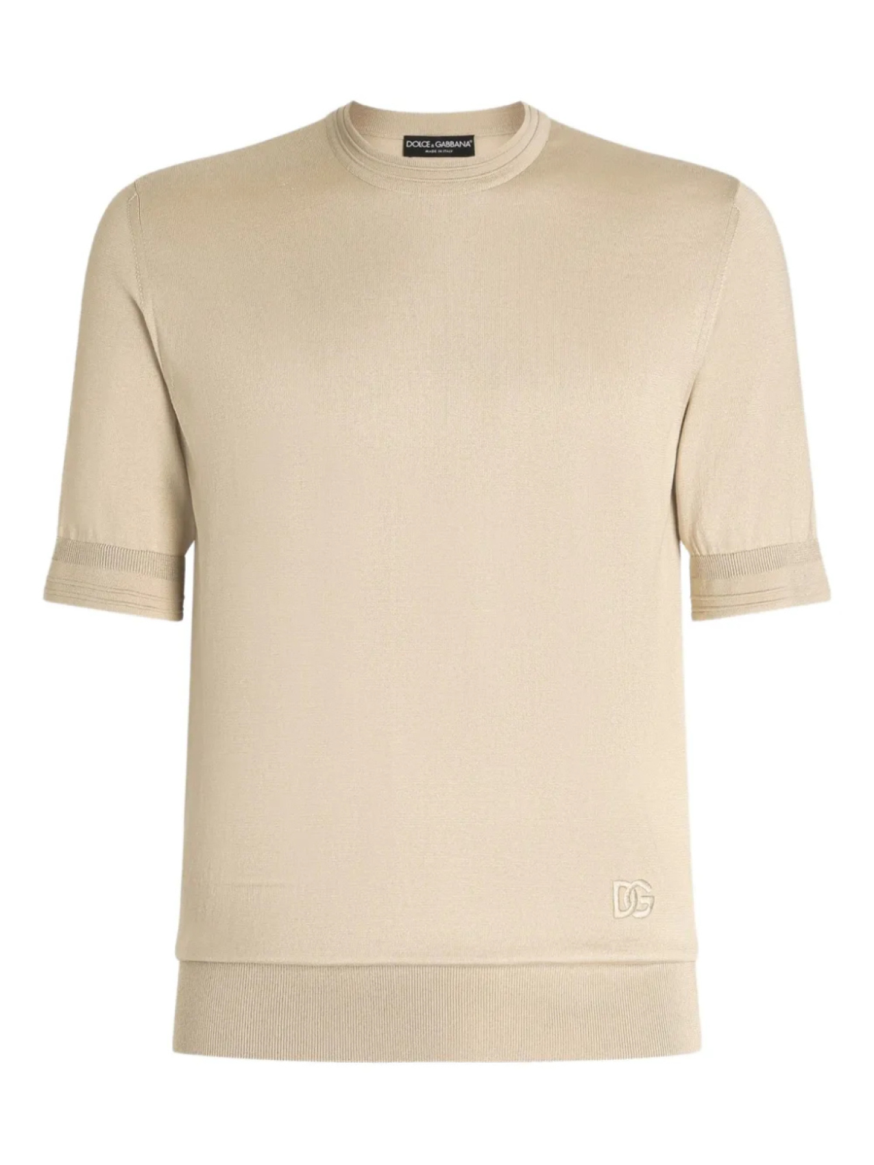 Dolce & Gabbana шелковая футболка, нейтральный
Dolce & Gabbana шелковая футболка, нейтральный