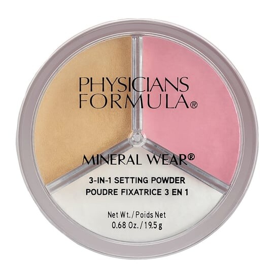 Фиксирующая пудра 3-в-1 фиксирующая пудра 3-в-1 19,5 г Physicians Formula, Mineral Wear
Фиксирующая пудра 3-в-1 фиксирующая пудра 3-в-1 19,5 г Physicians Formula, Mineral Wear