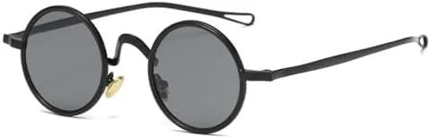 Ретро металлические круглые панк-солнцезащитные очки 2027 года для женщин, с прозрачными линзами, оправа для мужчин, солнцезащитные очки UV400 MTZJH, Black Gray
Ретро металлические круглые панк-солнцезащитные очки 2027 года для женщин, с прозрачными линзами, оправа для мужчин, солнцезащитные очки UV400 MTZJH, Black Gray