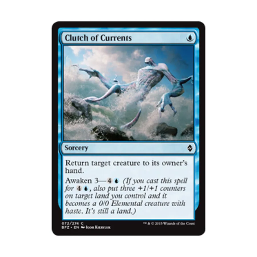 CCG Сцепление потоков (С), MTG - Battle for Zendikar
CCG Сцепление потоков (С), MTG - Battle for Zendikar