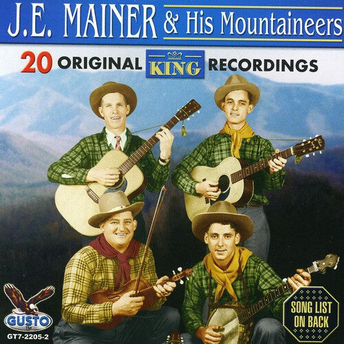CD диск Mainer, Je & His Mountaineers: 20 Original King Recordings
CD диск Mainer, Je & His Mountaineers: 20 Original King Recordings