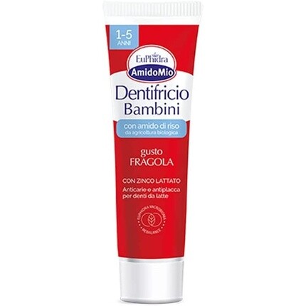 Euphidra AmidoMio Клубничная зубная паста для детей от 1 до 5 лет против кариеса и зубного налета 50 мл
Euphidra AmidoMio Клубничная зубная паста для детей от 1 до 5 лет против кариеса и зубного налета 50 мл