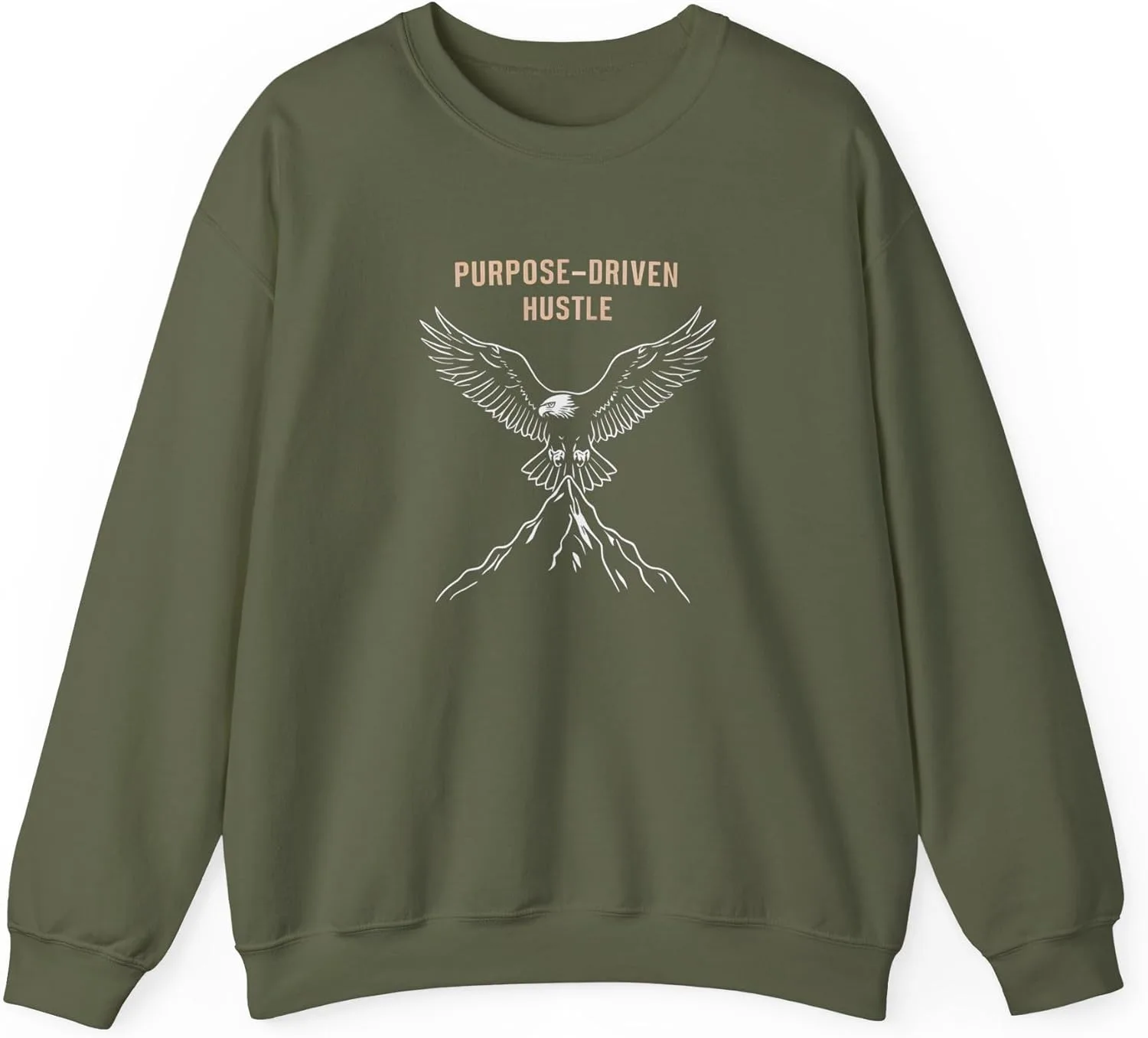 Толстовка Purpose-Driven Hustle от Eagle Mountain Design Good Vibes Alpha
Толстовка Purpose-Driven Hustle от Eagle Mountain Design Good Vibes Alpha