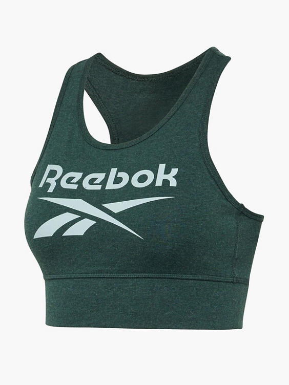 Спортивный бюстгальтер Reebok, зеленый
Спортивный бюстгальтер Reebok, зеленый