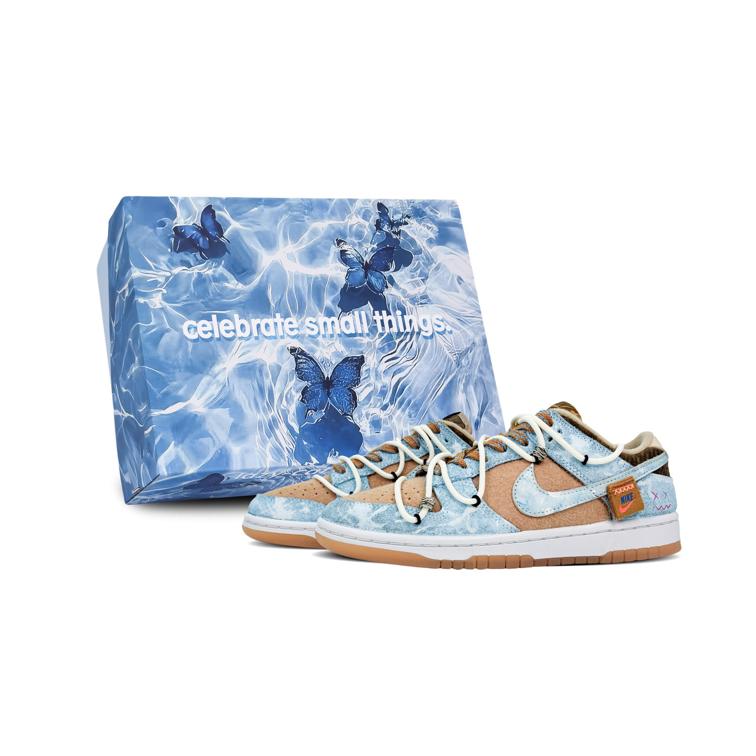 Nike Данки устойчивые к истиранию низкие скейтерские кроссовки мужские коричневые синие - Miyou Tide Box (Коричневый), цвет Miyou Tide Box (Brown)
Nike Данки устойчивые к истиранию низкие скейтерские кроссовки мужские коричневые синие - Miyou Tide Box (Коричневый), цвет Miyou Tide Box (Brown)