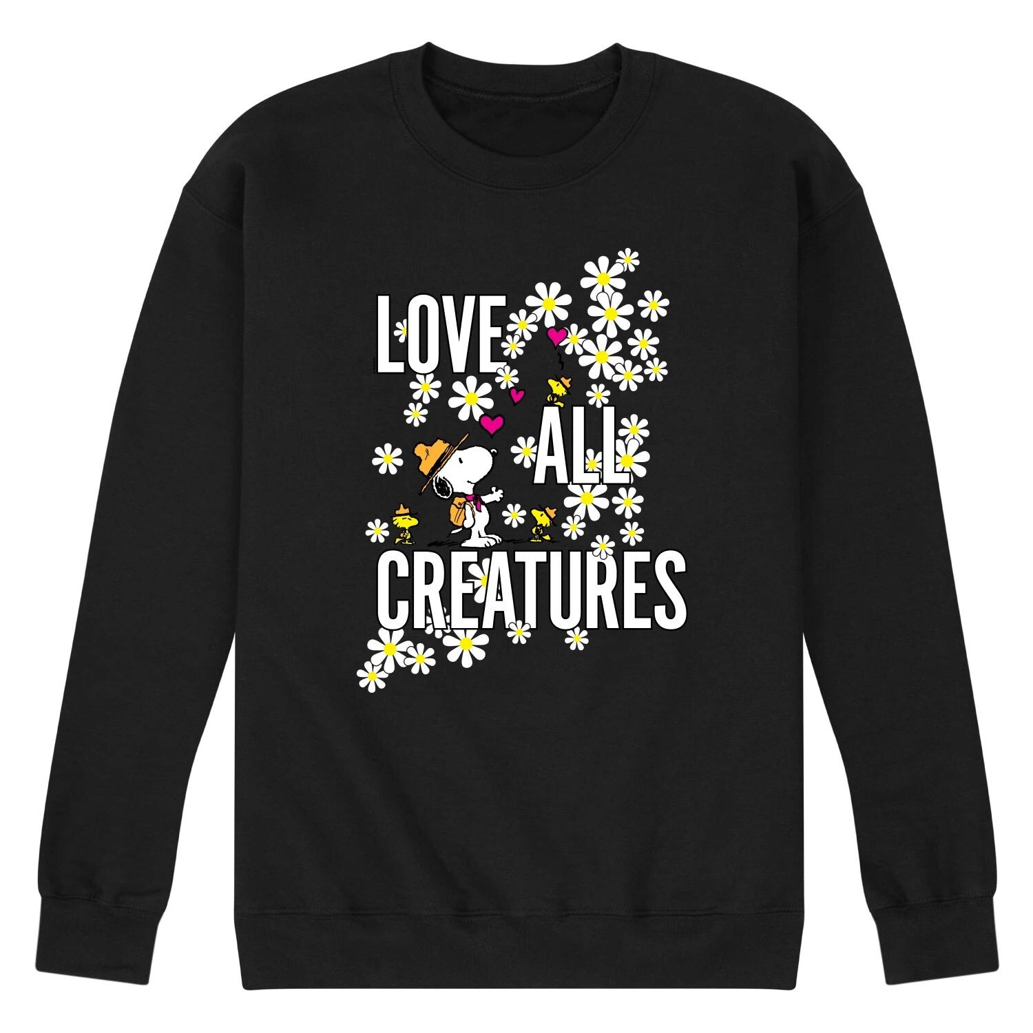 Мужской свитшот с рисунком Peanuts Snoopy Woodstock Love All Creatures Licensed Character
Мужской свитшот с рисунком Peanuts Snoopy Woodstock Love All Creatures Licensed Character