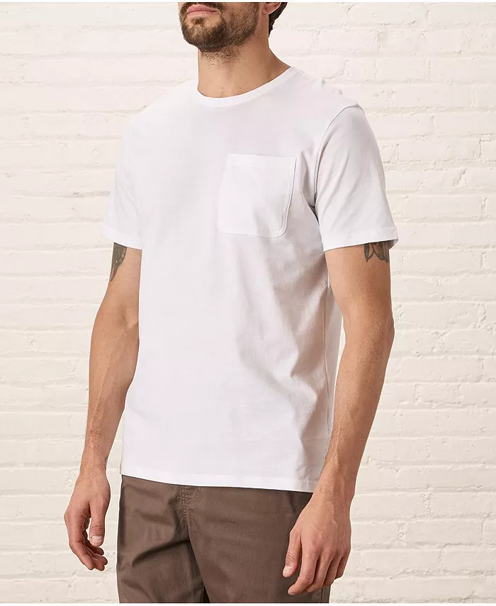 Мужская футболка с карманом из органического хлопка Softspun Pact, белый
Мужская футболка с карманом из органического хлопка Softspun Pact, белый