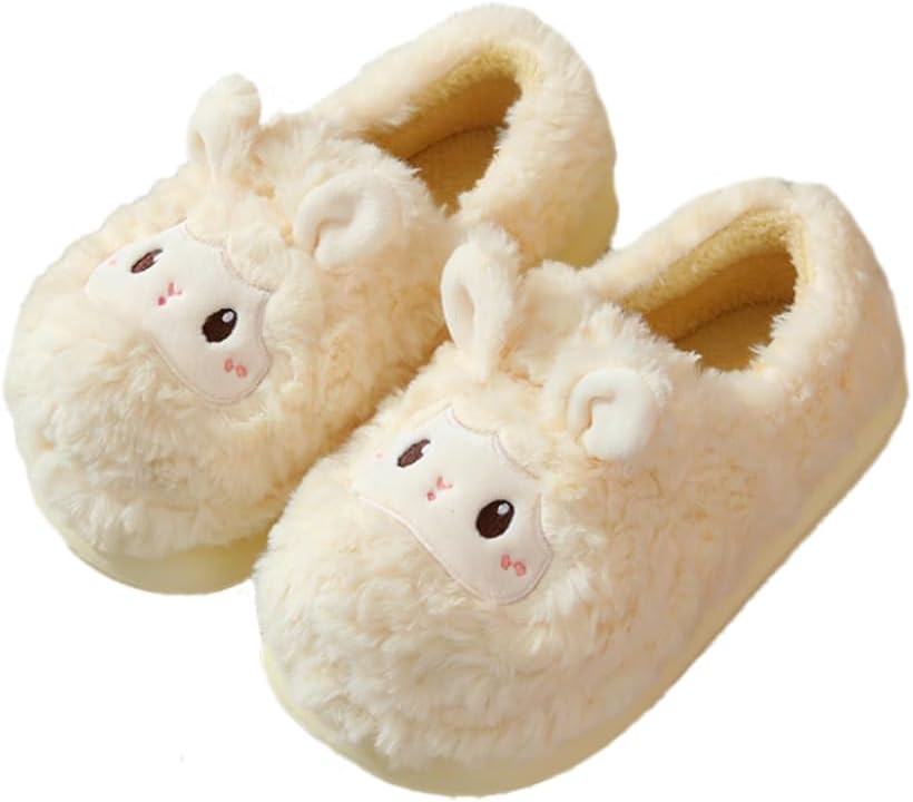ELONEL милые тапочки с мультяшным ягненком, домашние тапочки для женщин и мужчин, четыре модели теплых тапочек для осени и зимы, бежевый
ELONEL милые тапочки с мультяшным ягненком, домашние тапочки для женщин и мужчин, четыре модели теплых тапочек для осени и зимы, бежевый