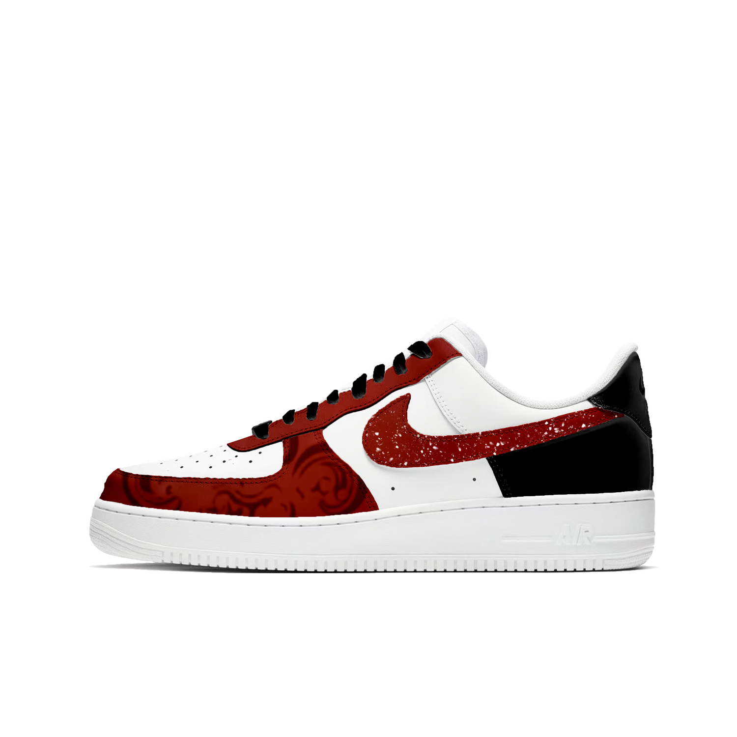 Nike Air Force 1 Black Red No Entry, Premium, Vintage, ручная роспись граффити, кожа, амортизация, противоскользящая подошва, низкие
Nike Air Force 1 Black Red No Entry, Premium, Vintage, ручная роспись граффити, кожа, амортизация, противоскользящая подошва, низкие