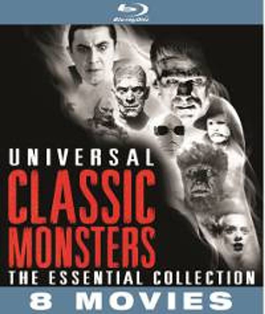 Диск Blu-ray Universal Classic Monsters: The Essential Collection
Диск Blu-ray Universal Classic Monsters: The Essential Collection