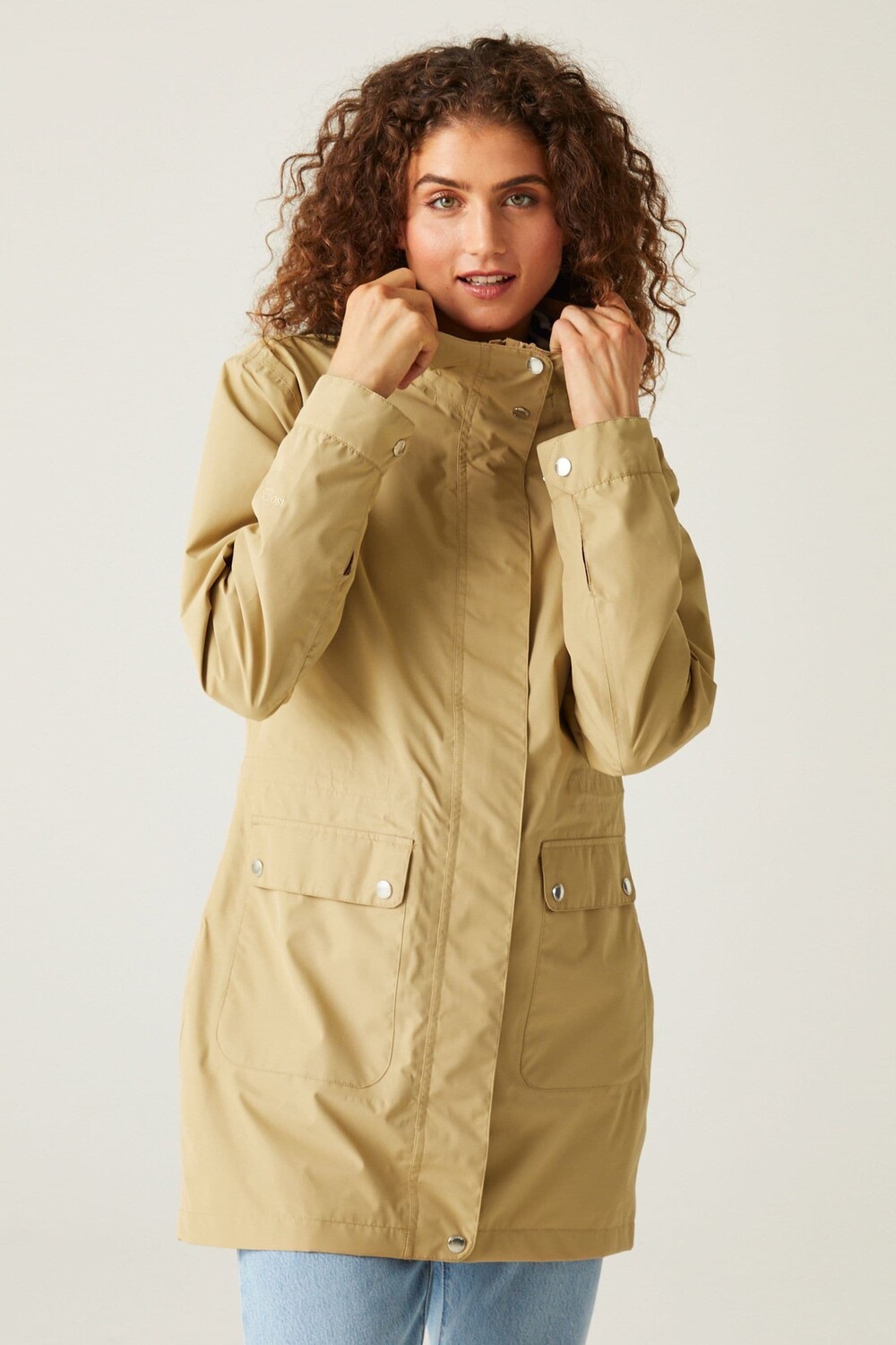 Водонепроницаемая куртка средней длины Nym birgitta Regatta, бежевый
Водонепроницаемая куртка средней длины Nym birgitta Regatta, бежевый