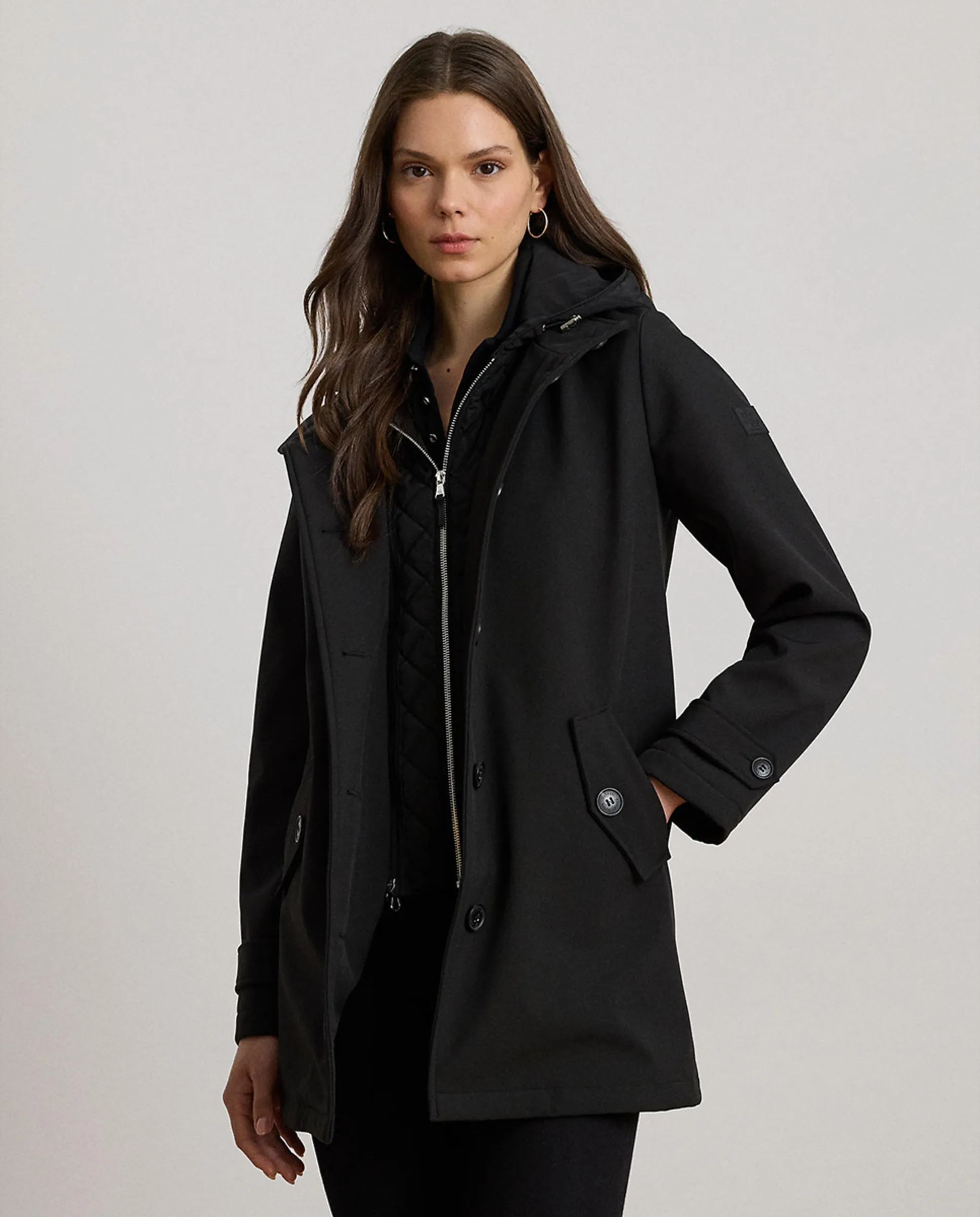 Женское платье-пальто с капюшоном Lauren Ralph Lauren, черный
Женское платье-пальто с капюшоном Lauren Ralph Lauren, черный