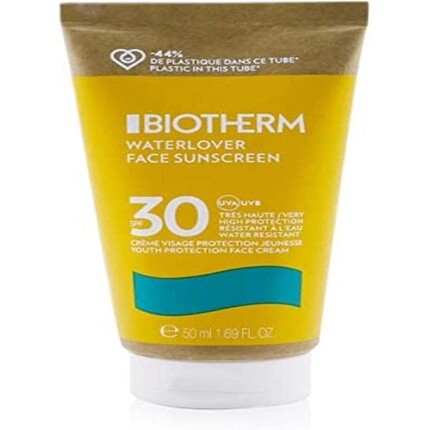Waterlover Face Солнцезащитный крем для защиты молодости Spf30 50 мл, Biotherm
Waterlover Face Солнцезащитный крем для защиты молодости Spf30 50 мл, Biotherm