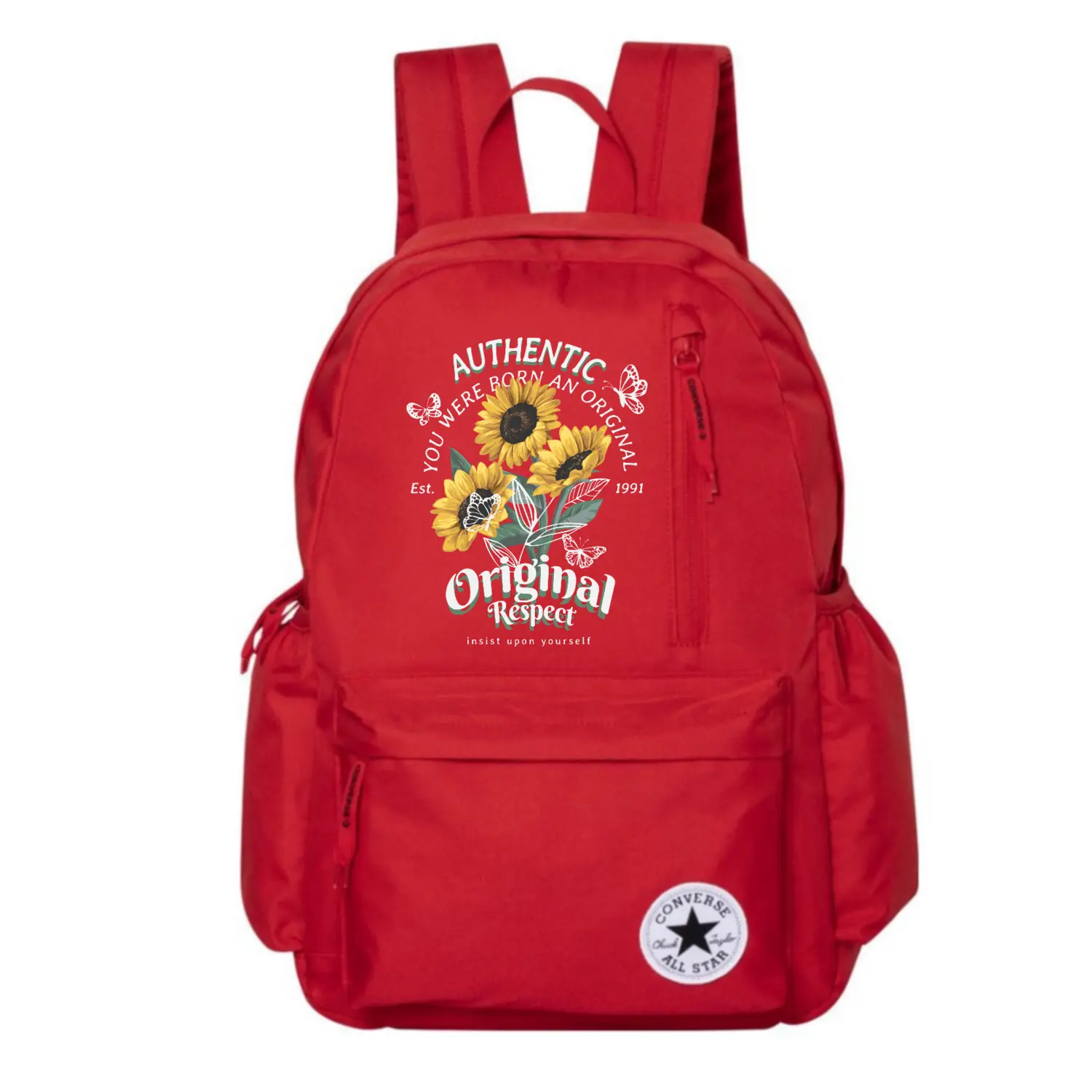 Converse Полиэстеровый рюкзак обычный унисекс красный, Floral
Converse Полиэстеровый рюкзак обычный унисекс красный, Floral