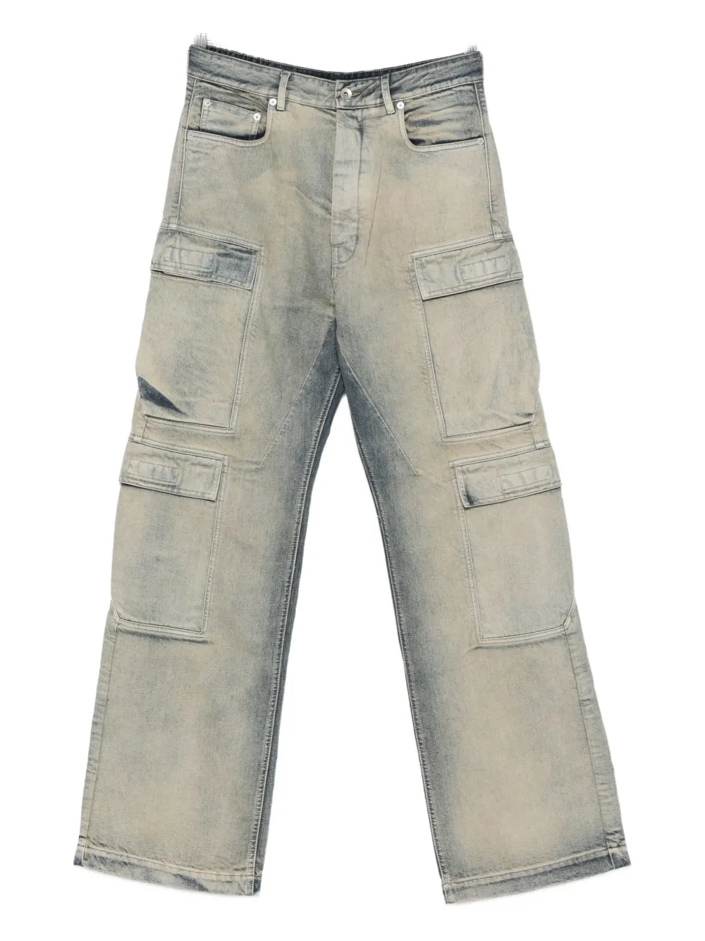 Джинсы с карманами-карго Rick Owens DRKSHDW, синий
Джинсы с карманами-карго Rick Owens DRKSHDW, синий