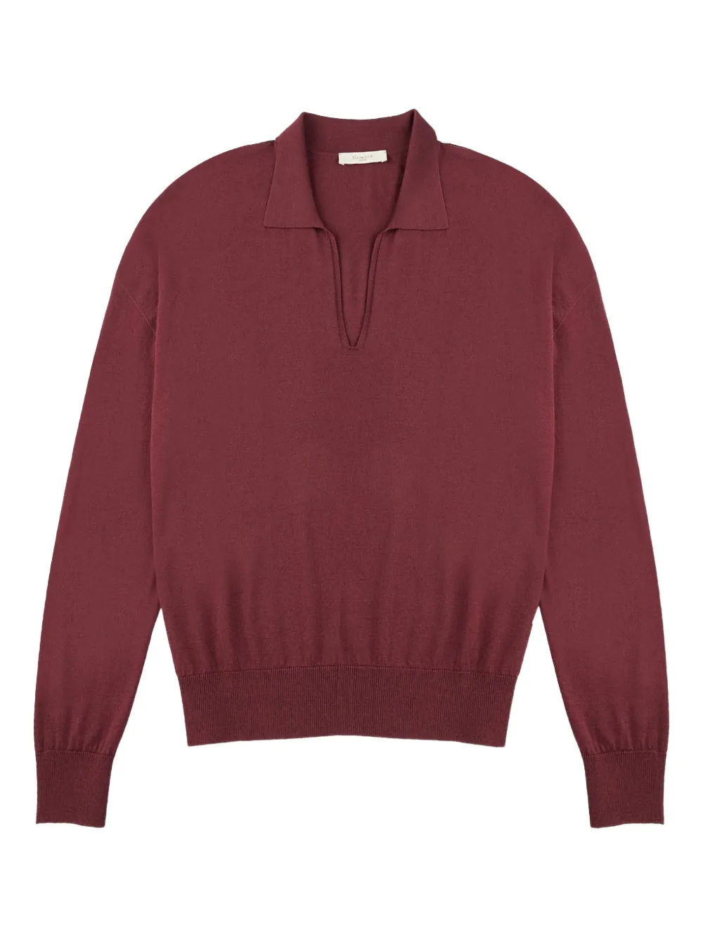 Топ с длинными рукавами и воротником Zanone, красный
Топ с длинными рукавами и воротником Zanone, красный