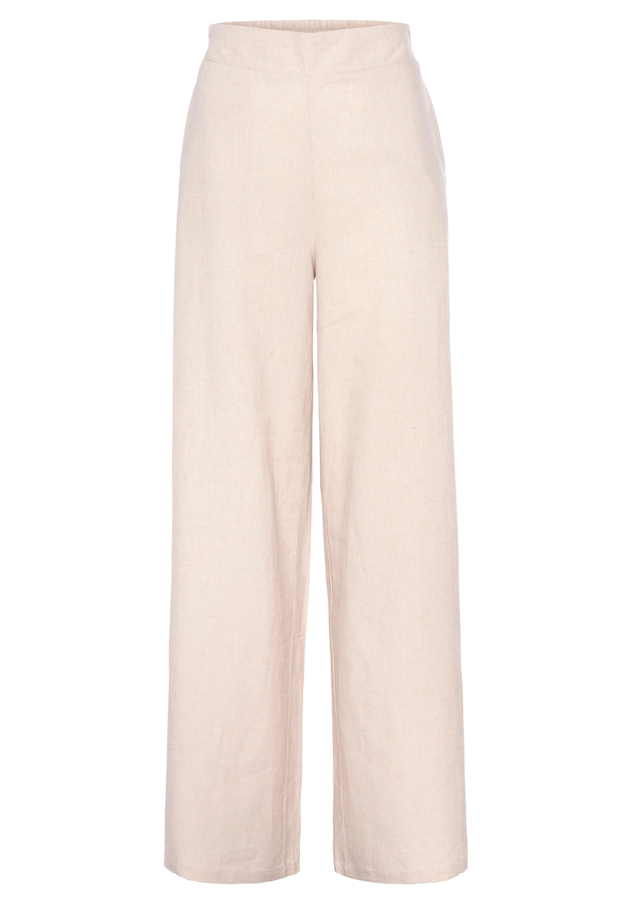 Брюки свободного кроя LASCANA, экрю
Брюки свободного кроя LASCANA, экрю