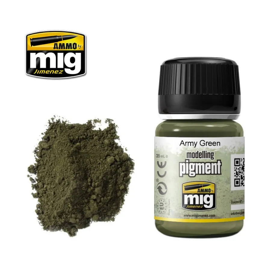 Армейский зеленый, Modelling Pigment
Армейский зеленый, Modelling Pigment