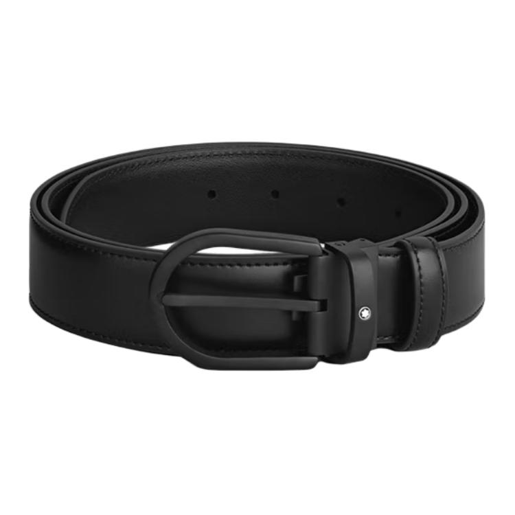 MONTBLANC Кожаный ремень из коровьей кожи мужской черный 3,5 см
MONTBLANC Кожаный ремень из коровьей кожи мужской черный 3,5 см