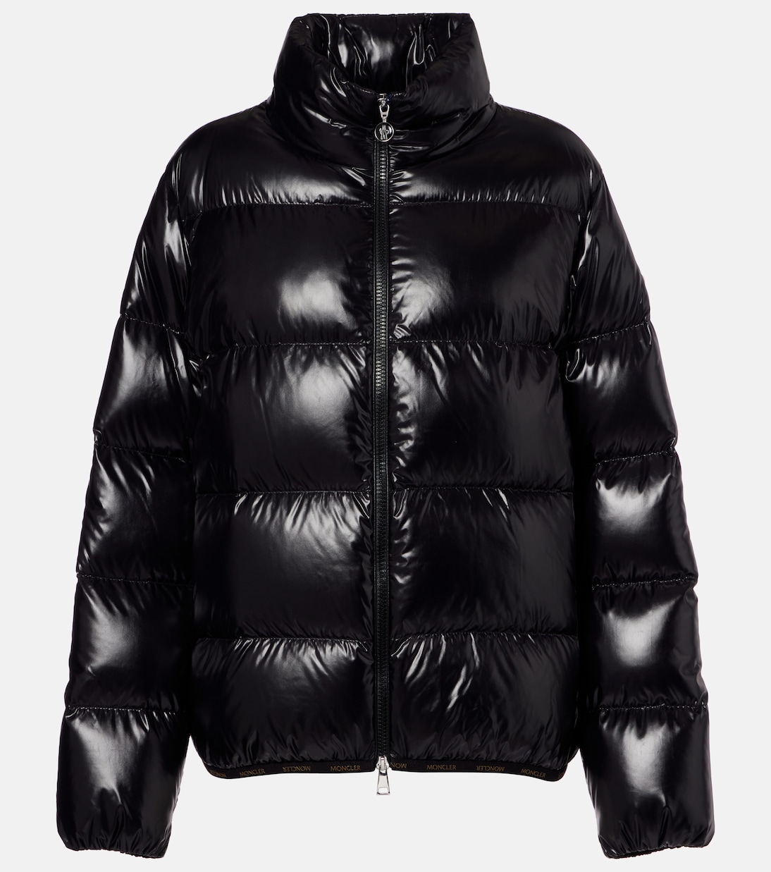 Пуховик Abbadia Moncler, черный 
Пуховик Abbadia Moncler, черный