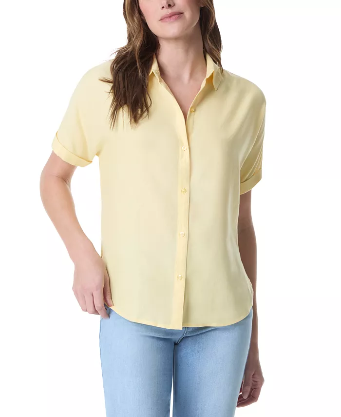 Женская рубашка с каплевидным подолом Daisy Gloria Vanderbilt, желтый
Женская рубашка с каплевидным подолом Daisy Gloria Vanderbilt, желтый