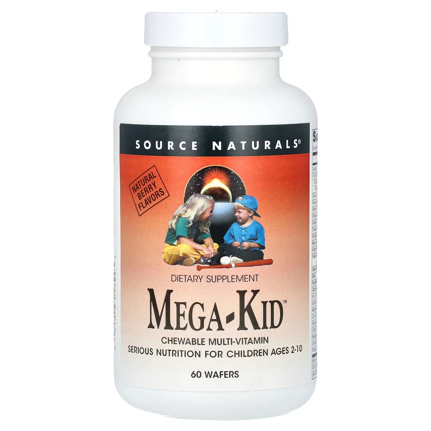Мультивитаминный комплекс Source Naturals Mega-Kid для детей, 60 штук
Мультивитаминный комплекс Source Naturals Mega-Kid для детей, 60 штук