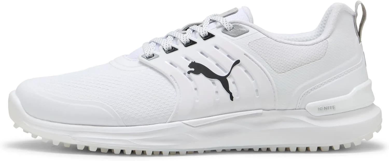 Мужские гольф-кроссовки Puma Ignite Elevate 2, белый/черный/серебристый
Мужские гольф-кроссовки Puma Ignite Elevate 2, белый/черный/серебристый