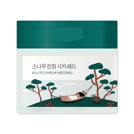 Успокаивающие подушечки Pine Cica Pad, отшелушивающие и тонизирующие подушечки без запаха для всех типов кожи, 50 листов Round Lab
Успокаивающие подушечки Pine Cica Pad, отшелушивающие и тонизирующие подушечки без запаха для всех типов кожи, 50 листов Round Lab