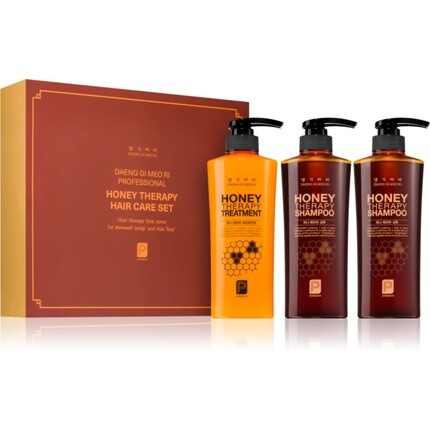 Daeng Gi Meo Ri Набор для профессионального ухода за волосами Honey Therapy - питание и увлажнение
Daeng Gi Meo Ri Набор для профессионального ухода за волосами Honey Therapy - питание и увлажнение
