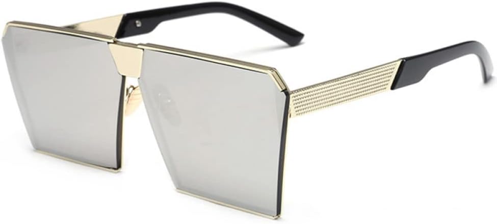 Крупные солнцезащитные очки в металлической оправе для женщин, зеркальные солнцезащитные очки для мужчин, солнцезащитные очки UV400 в большой оправе LANGSER, C4 Silver
Крупные солнцезащитные очки в металлической оправе для женщин, зеркальные солнцезащитные очки для мужчин, солнцезащитные очки UV400 в большой оправе LANGSER, C4 Silver