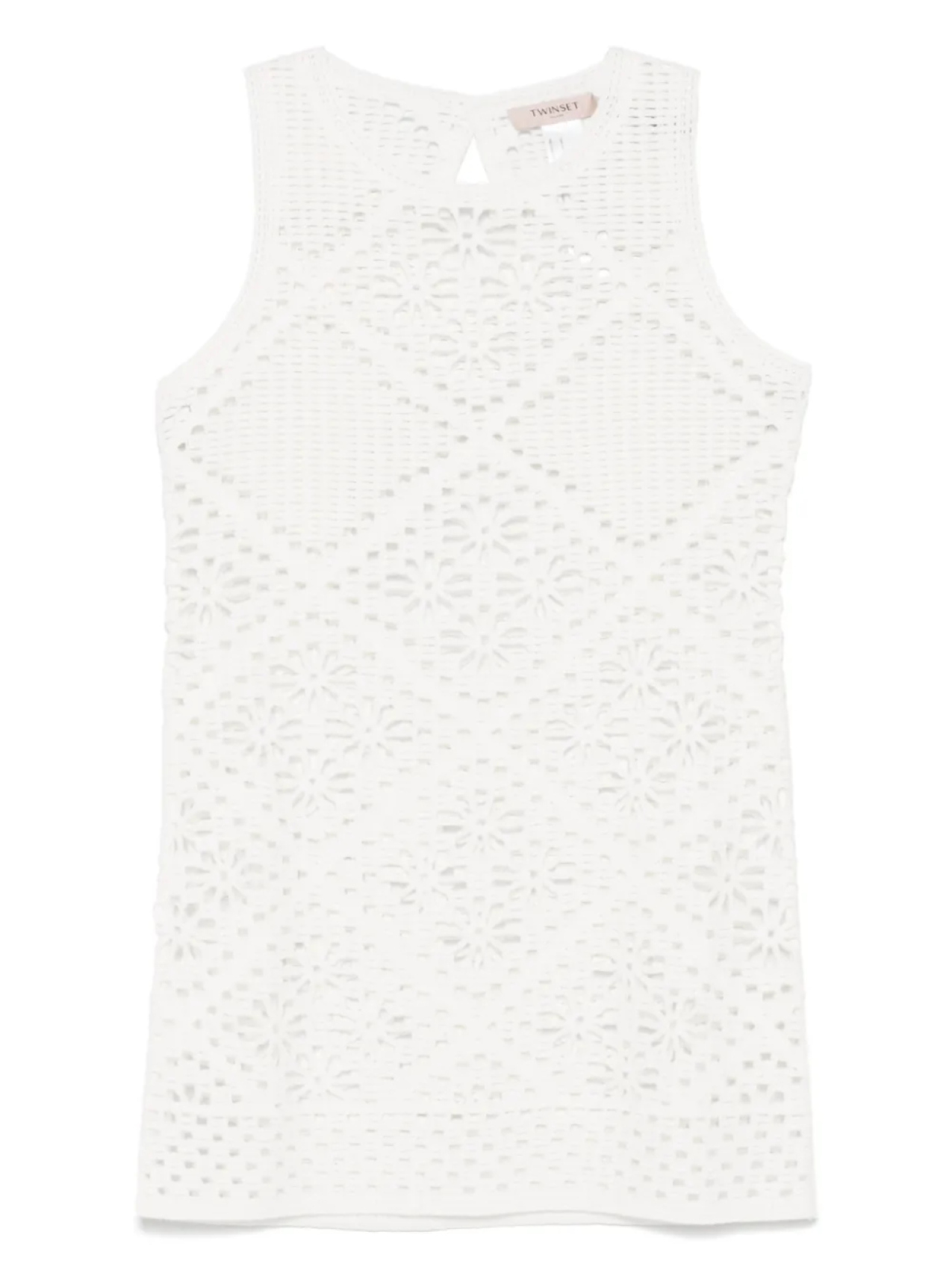 Мини-платье крючком TWINSET, белый
Мини-платье крючком TWINSET, белый