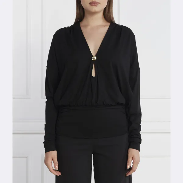 Блузка свободного кроя Pinko, черный
Блузка свободного кроя Pinko, черный