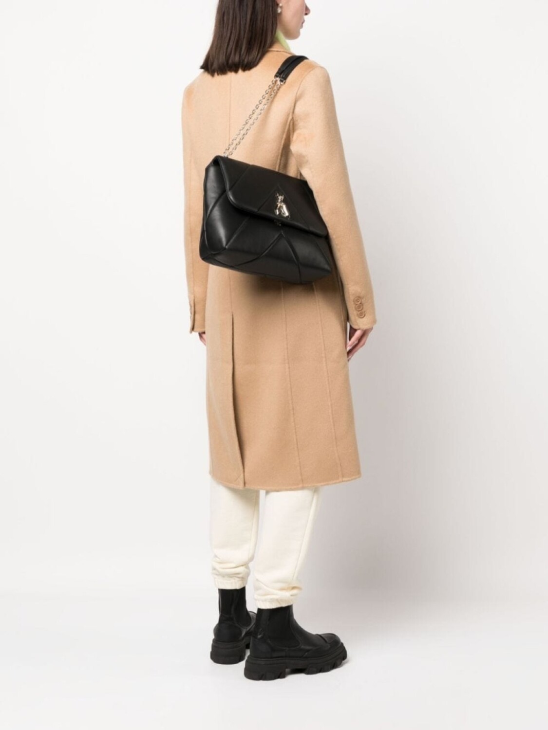 Patrizia Pepe стеганая сумка на плечо Fly, черный
Patrizia Pepe стеганая сумка на плечо Fly, черный