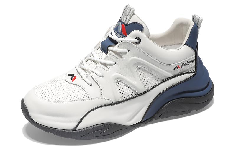 Колумб амортизирующие противоскользящие низкие повседневные туфли мужские бело-синие KOLUMB
Колумб амортизирующие противоскользящие низкие повседневные туфли мужские бело-синие KOLUMB