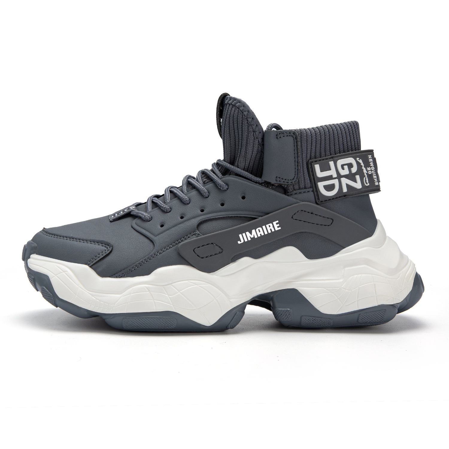 Скользостойкие устойчивые к истиранию кроссовки Mid top Chunky мужские King Jinmai, темно-серый
Скользостойкие устойчивые к истиранию кроссовки Mid top Chunky мужские King Jinmai, темно-серый