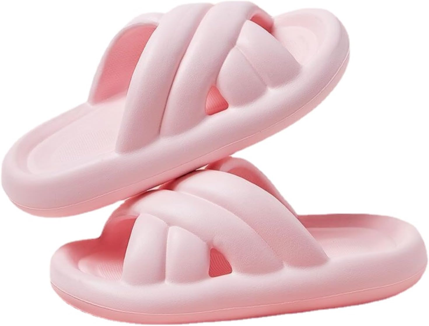 Тапочки-подушечки для женщин и мужчин, шлепанцы, сандалии для душа, шлепанцы Cloud Slides с толстой подошвой Srdmuph, розовый
Тапочки-подушечки для женщин и мужчин, шлепанцы, сандалии для душа, шлепанцы Cloud Slides с толстой подошвой Srdmuph, розовый