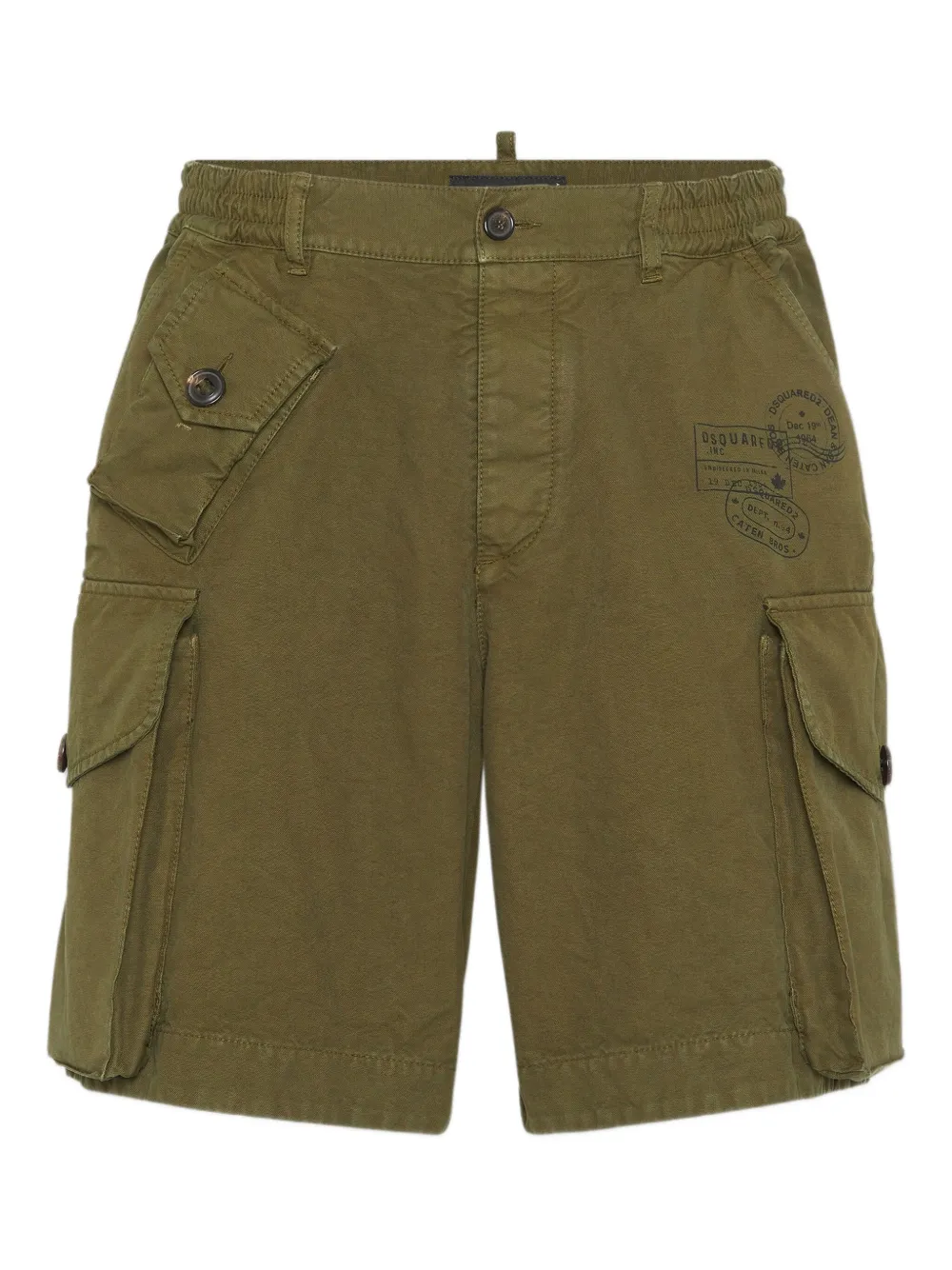 Шорты карго DSQUARED2, зеленый
Шорты карго DSQUARED2, зеленый