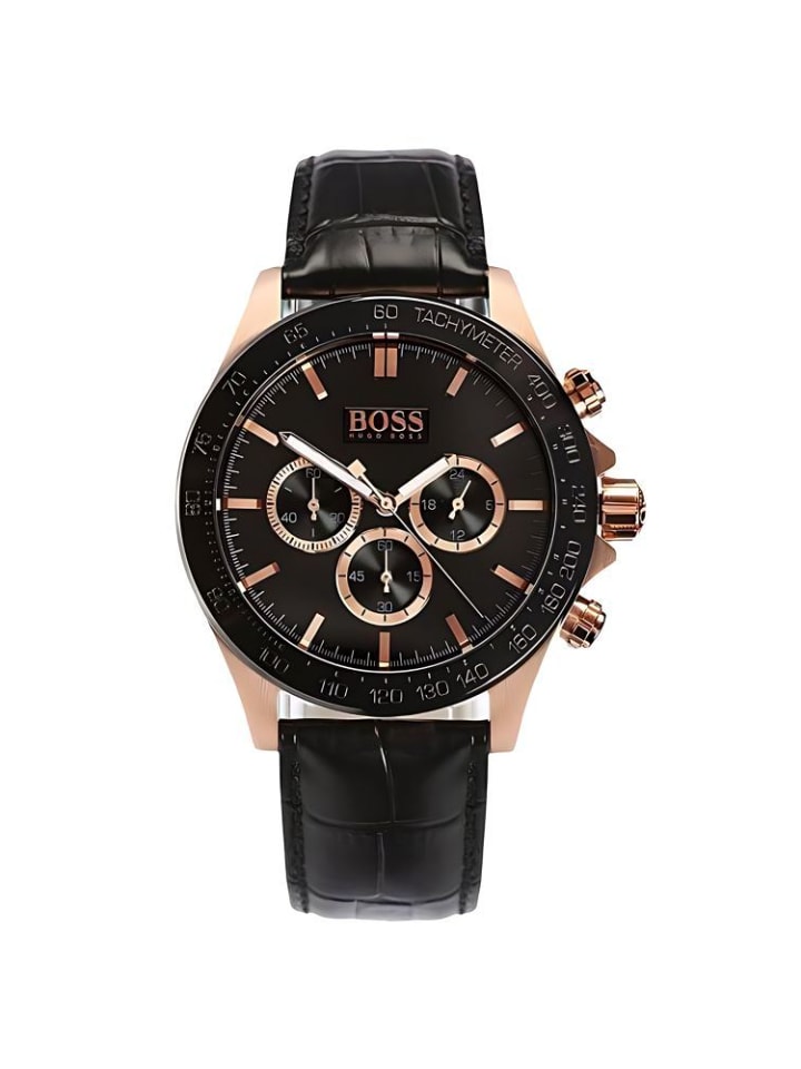 Наручные часы модели HB1513218 с кожаным ремешком Hugo Boss
Наручные часы модели HB1513218 с кожаным ремешком Hugo Boss