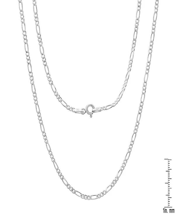 Ожерелье-Цепочка Фигаро унисекс из стерлингового серебра Steeltime, silver
Ожерелье-Цепочка Фигаро унисекс из стерлингового серебра Steeltime, silver