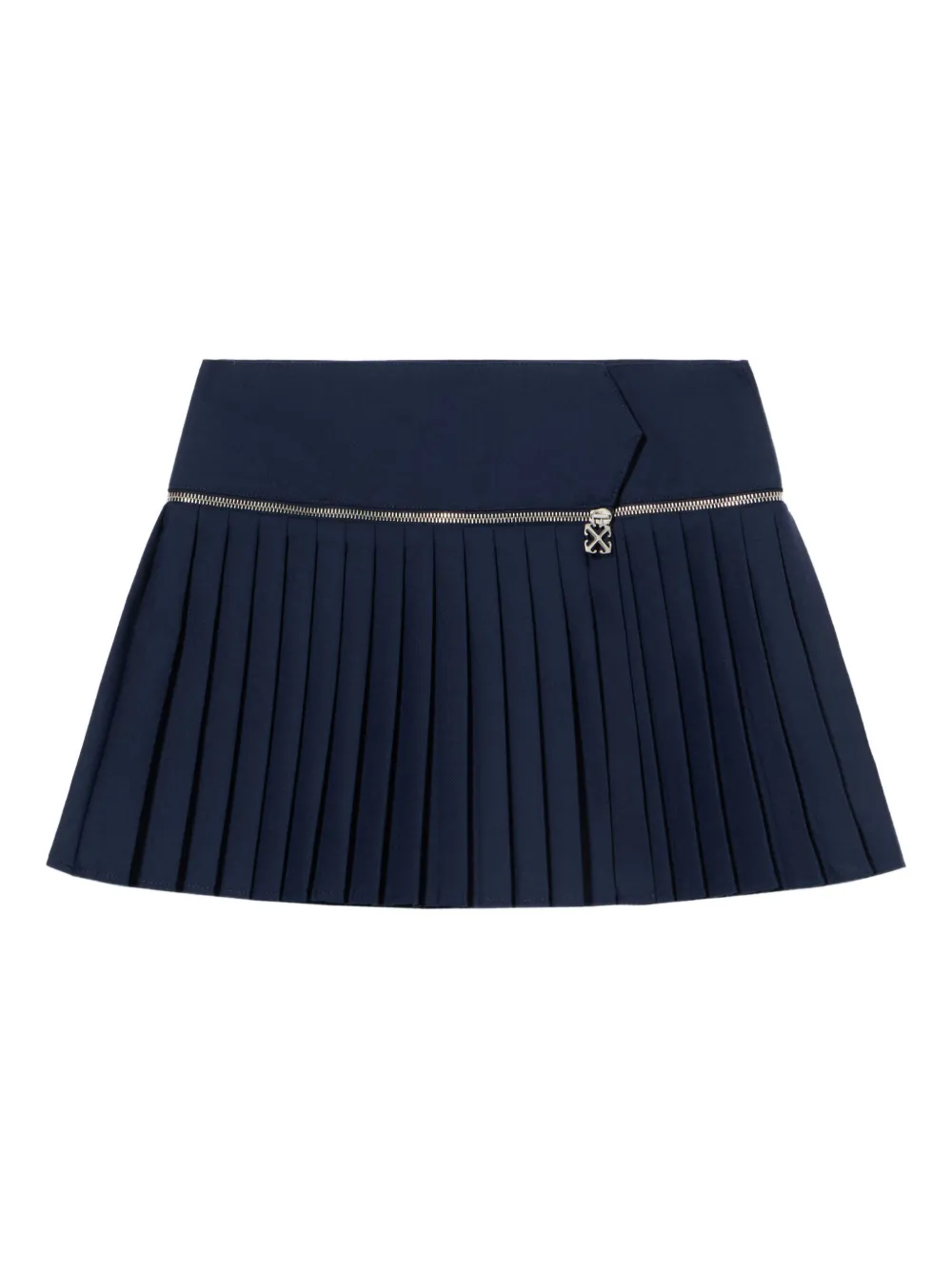 Плиссированная юбка на молнии Off-White, синий
Плиссированная юбка на молнии Off-White, синий