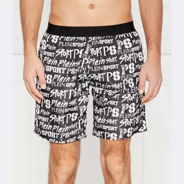 Купальные шорты стандартного кроя Plein Sport, черный
Купальные шорты стандартного кроя Plein Sport, черный