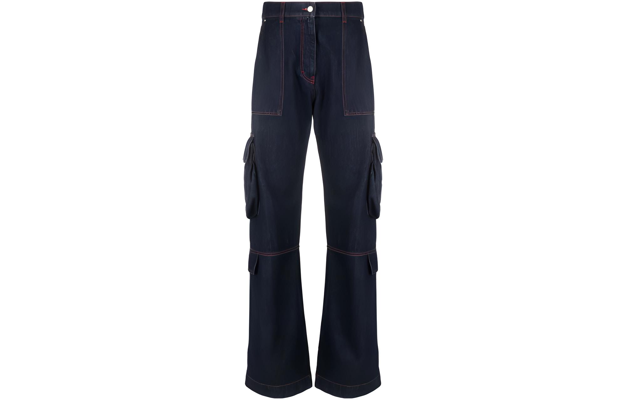 Джинсы с накладными карманами MSGM, синий
Джинсы с накладными карманами MSGM, синий