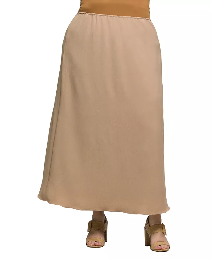 Юбка макси А-силуэта больших размеров с эластичной талией 24seven Comfort Apparel, коричневый/бежевый
Юбка макси А-силуэта больших размеров с эластичной талией 24seven Comfort Apparel, коричневый/бежевый