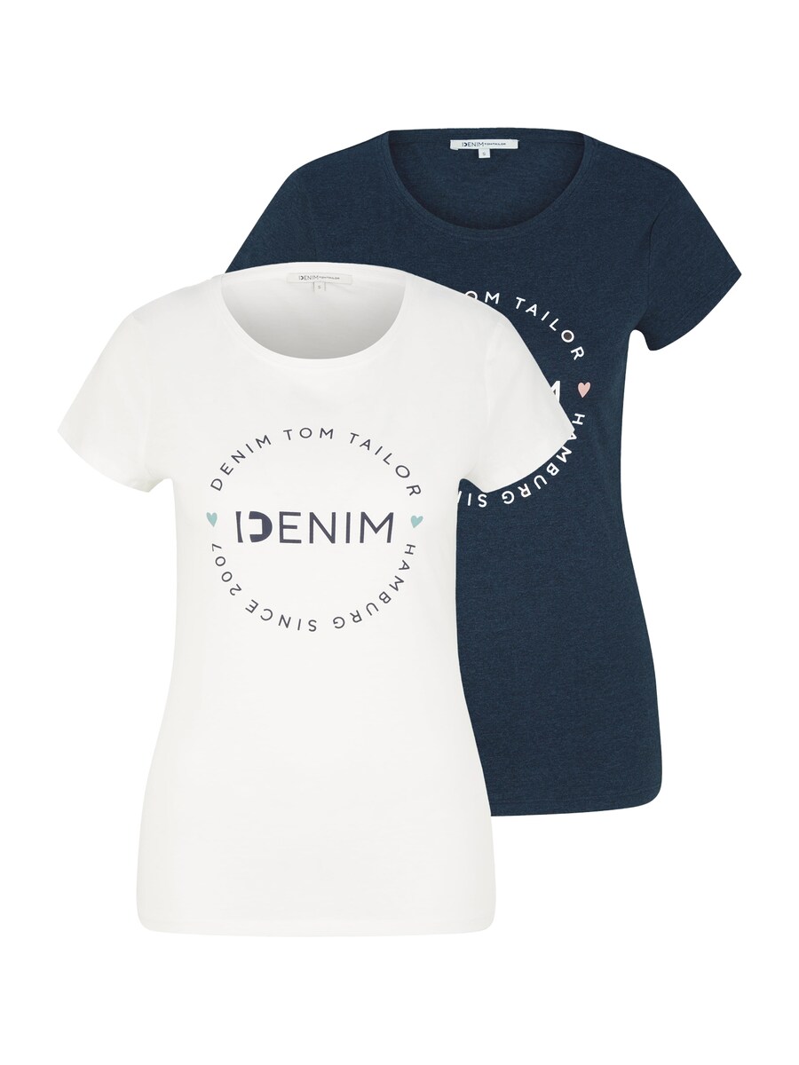Футболка TOM TAILOR DENIM Shirt, цвет navy/opal/off white
Футболка TOM TAILOR DENIM Shirt, цвет navy/opal/off white