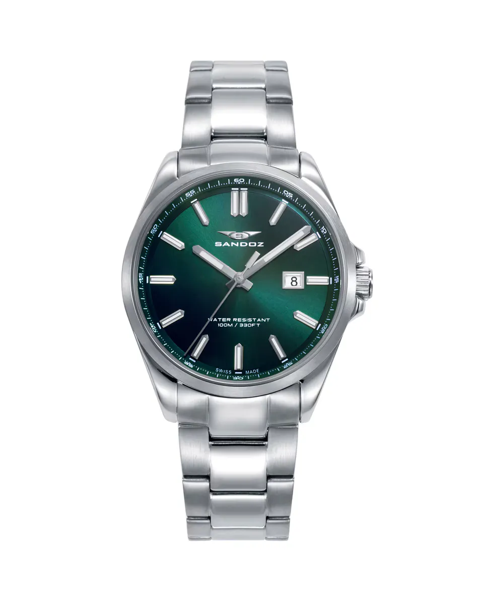 Женские часы Casuel со стальным корпусом и браслетом Sandoz, серебрянный
Женские часы Casuel со стальным корпусом и браслетом Sandoz, серебрянный
